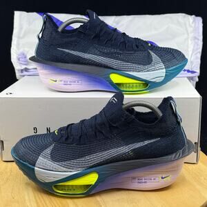 Men's Sz 10.5 Nike Air Zoom Alphafly NEXT% 3 Obsidian Persian Violet FD8311-401